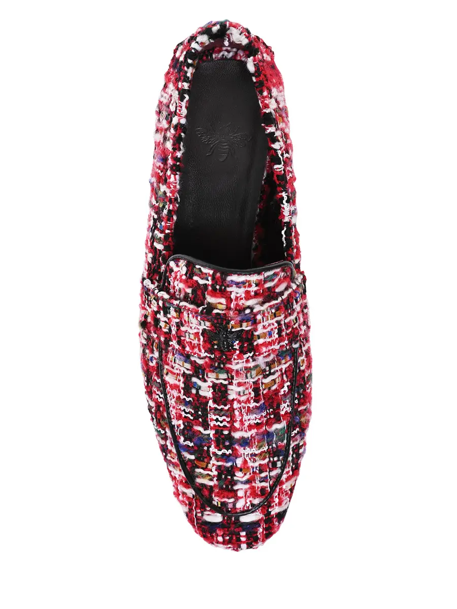 Лоферы текстильные