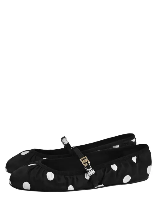 Балетки текстильные Odette DOLCE & GABBANA