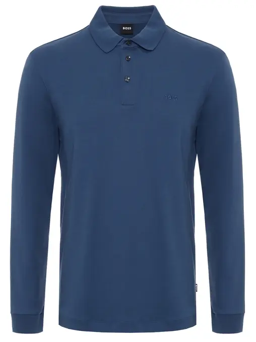 Поло хлопковое BOSS