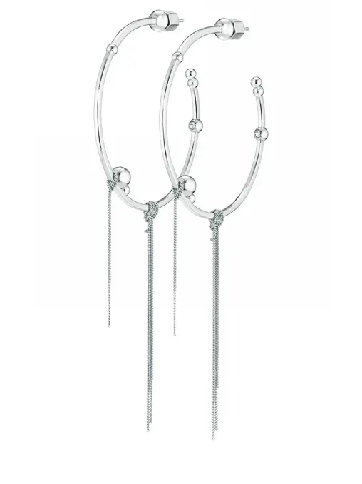 Серьги-кольца CAVIAR JEWELLERY