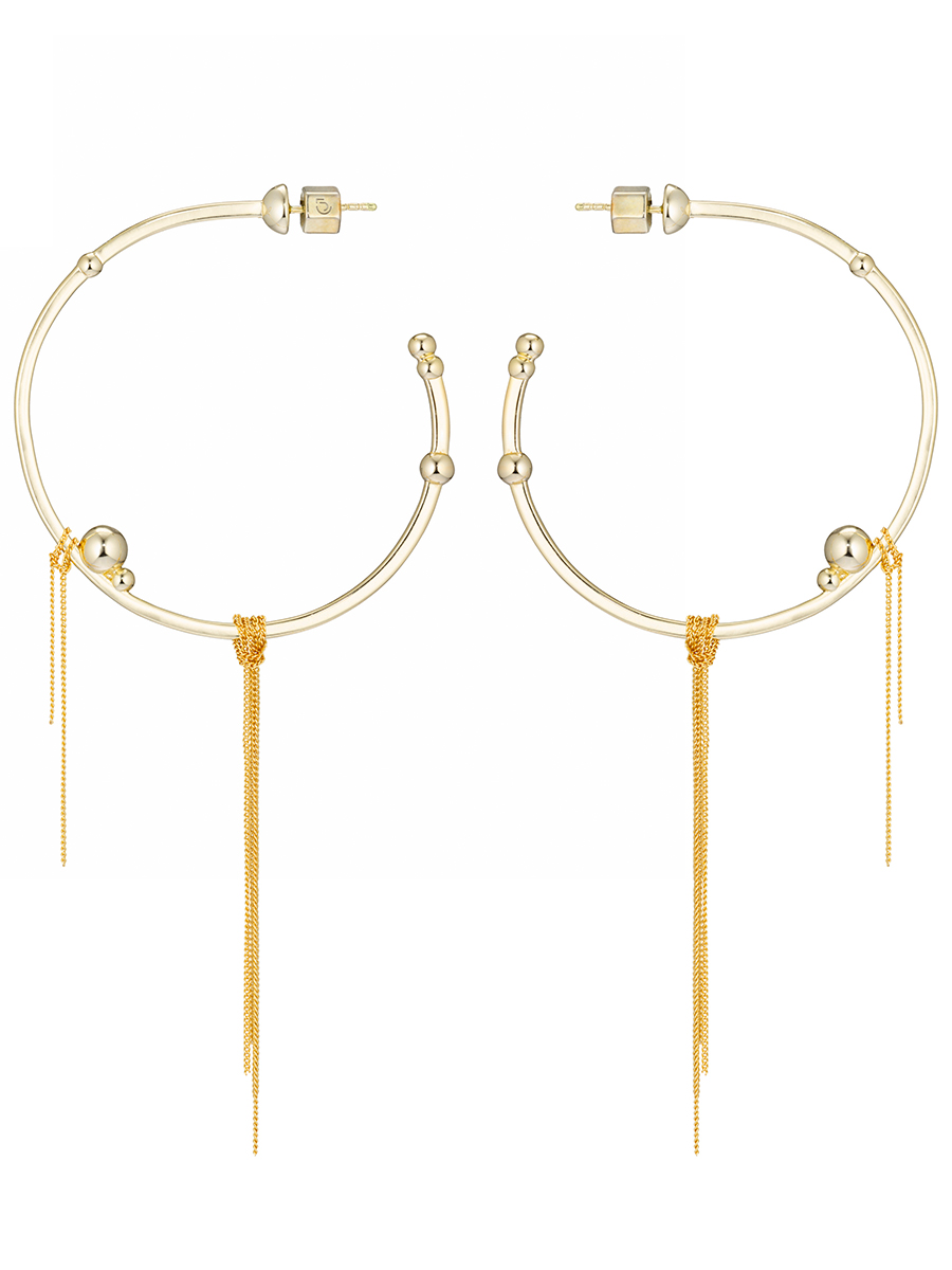 Серьги-кольца