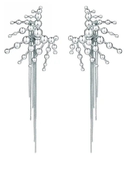 Серьги-лучи CAVIAR JEWELLERY