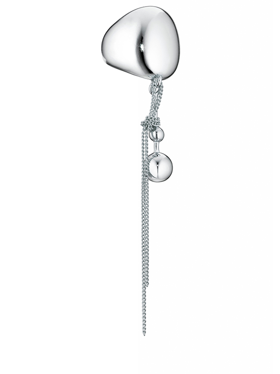 Кафф с подвеской и цепочками