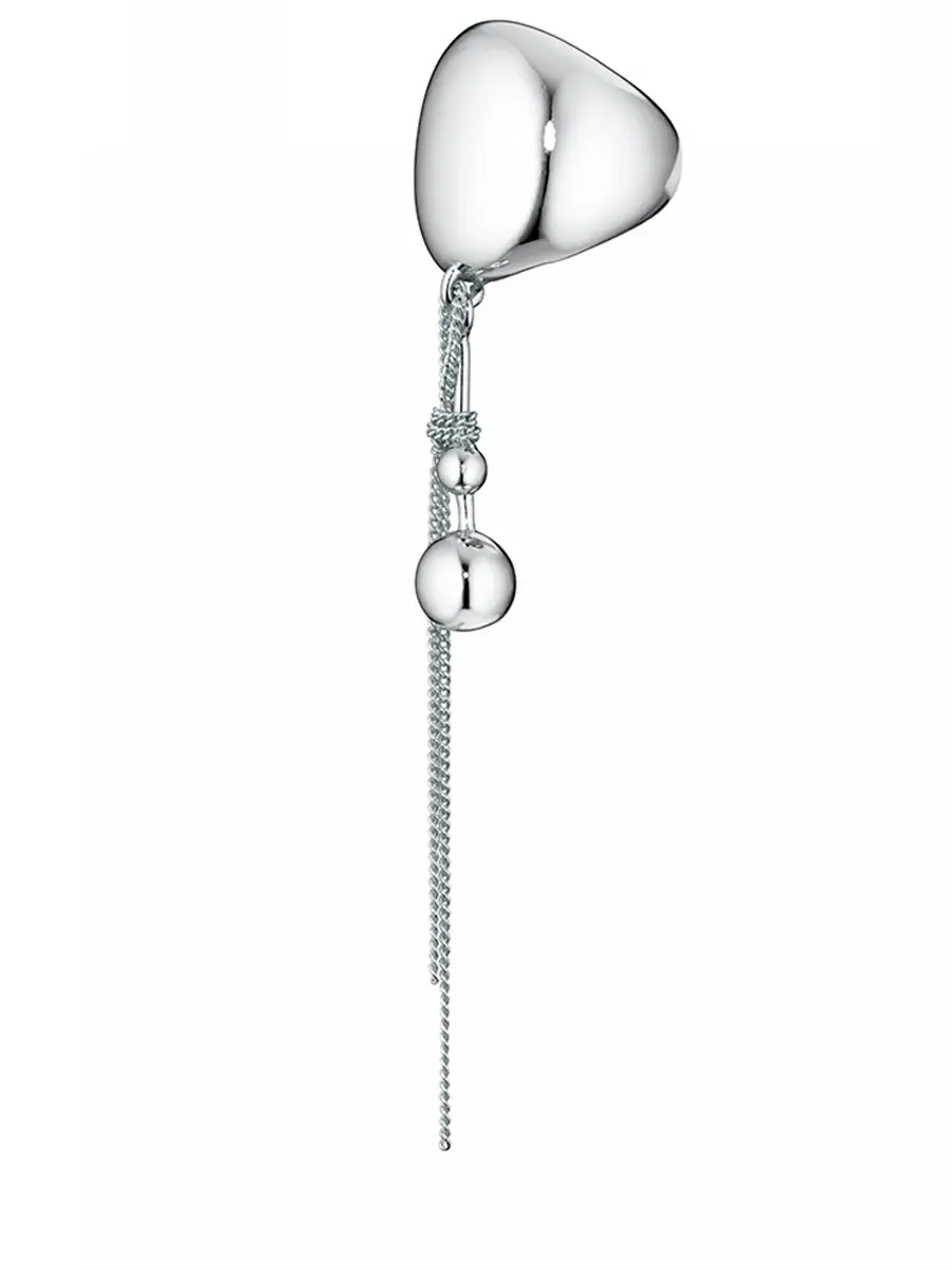 Кафф с подвеской и цепочками