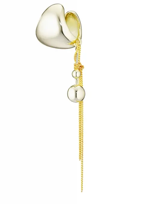 Кафф с подвеской и цепочками CAVIAR JEWELLERY