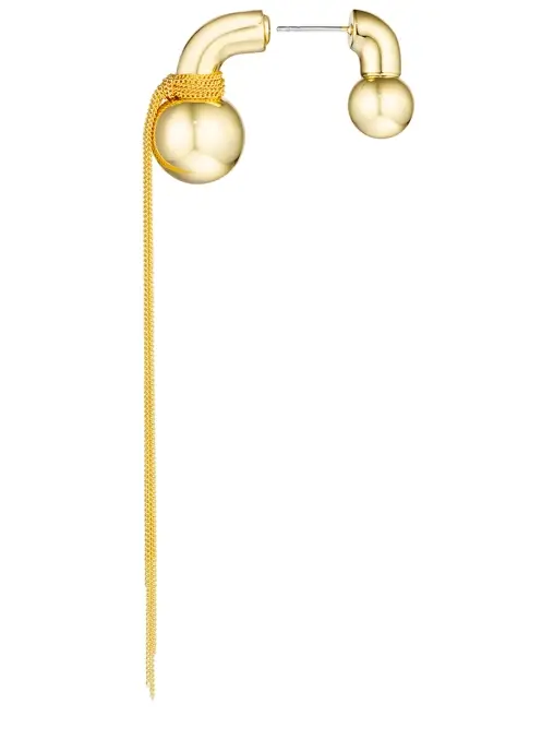 Серьги с двумя шарами CAVIAR JEWELLERY