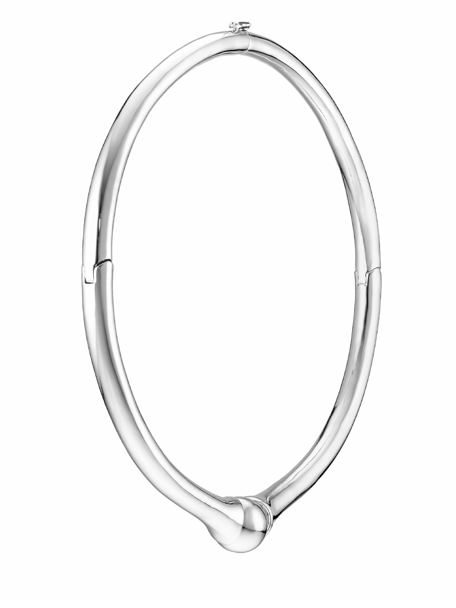 Колье с шаром и магнитным замком