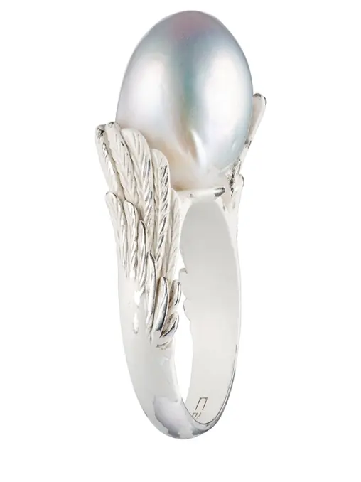 Кольцо с жемчужиной Drowning to embrace CAVIAR JEWELLERY