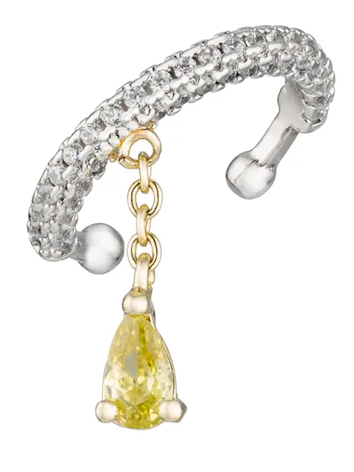 Серьга-кафф Mystery mist CAVIAR JEWELLERY