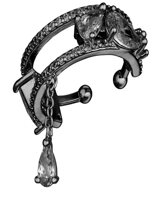 Кафф с нанокристаллами CAVIAR JEWELLERY