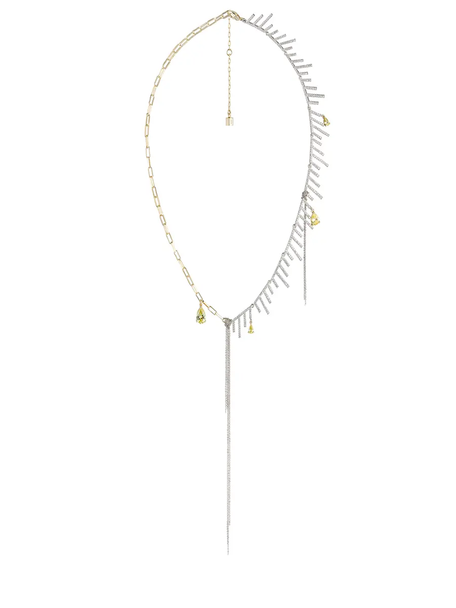 Колье с кристаллами