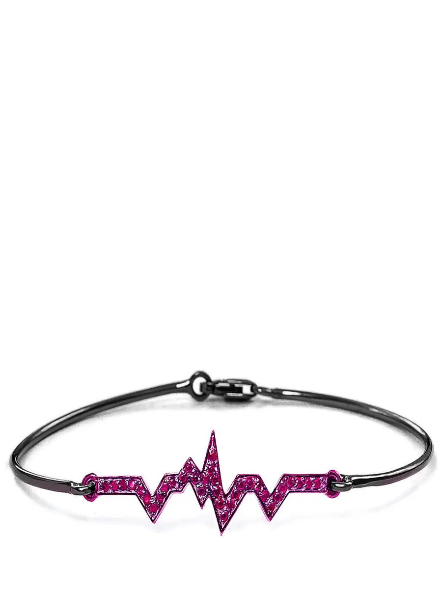 Браслет-пульс с рубином