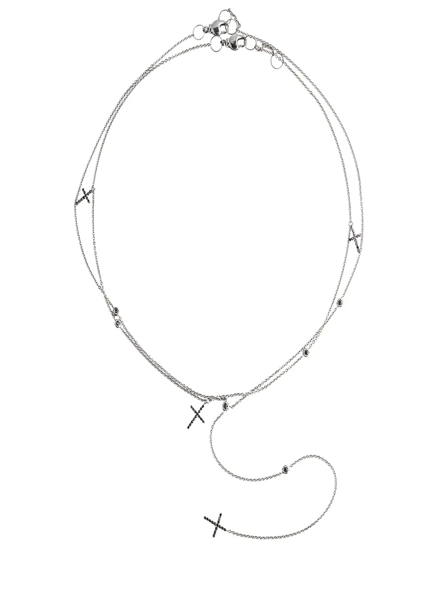 Колье со шпинелью