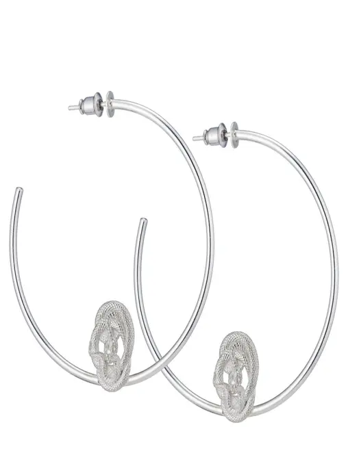 Серьги-кольца CAVIAR JEWELLERY