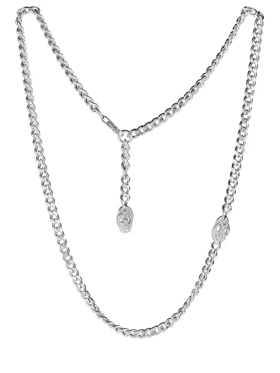 Цепочка с элементами в форме змеи