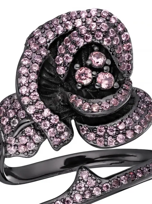 Кольцо с фианитами CAVIAR JEWELLERY