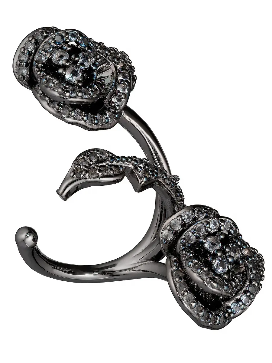 Кафф с двумя розами