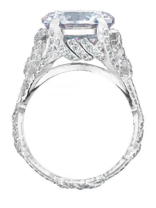 Перстень с фианитом CAVIAR JEWELLERY