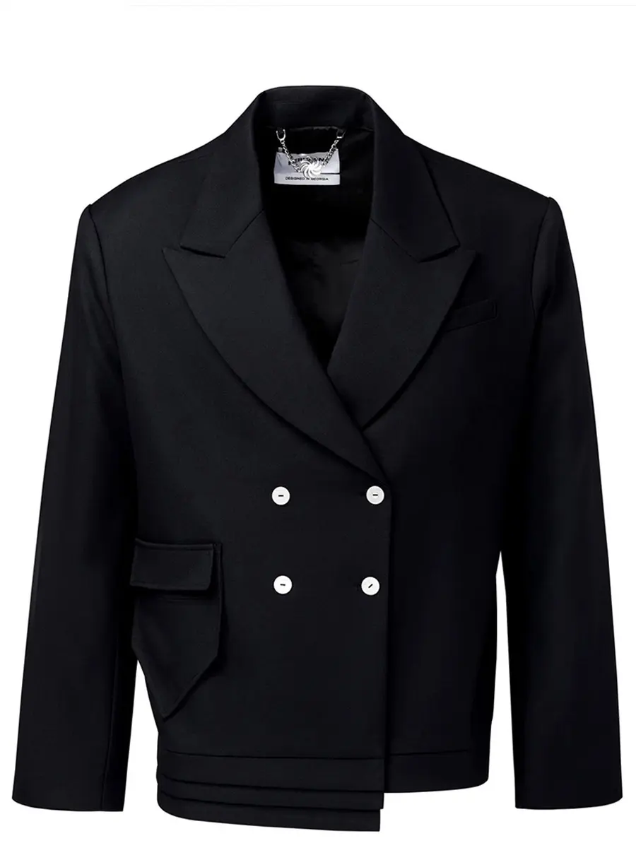 Пиджак однотонный The Dark Pact