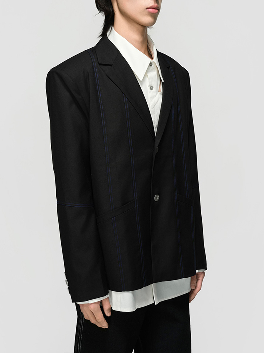 Пиджак однотонный Blue Valentine