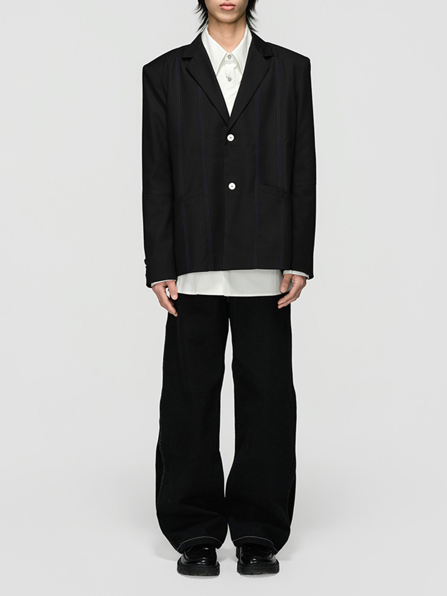 Пиджак однотонный Blue Valentine