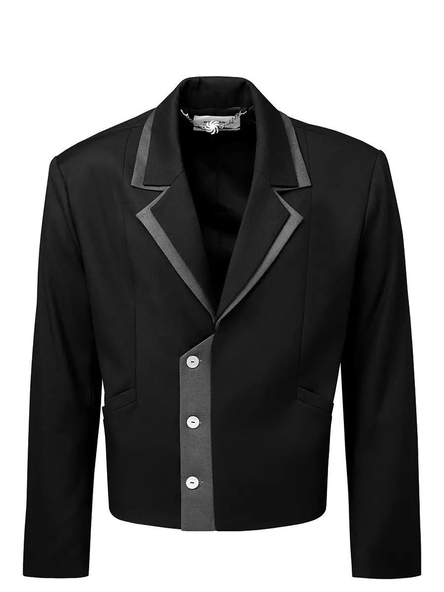 Пиджак однотонный Victor Van Dort 2025