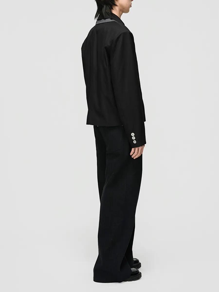 Пиджак однотонный Victor Van Dort 2025