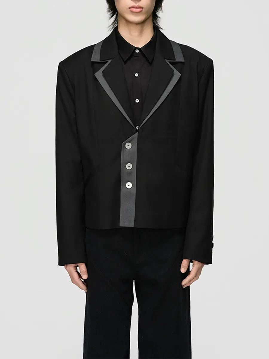Пиджак однотонный Victor Van Dort 2025