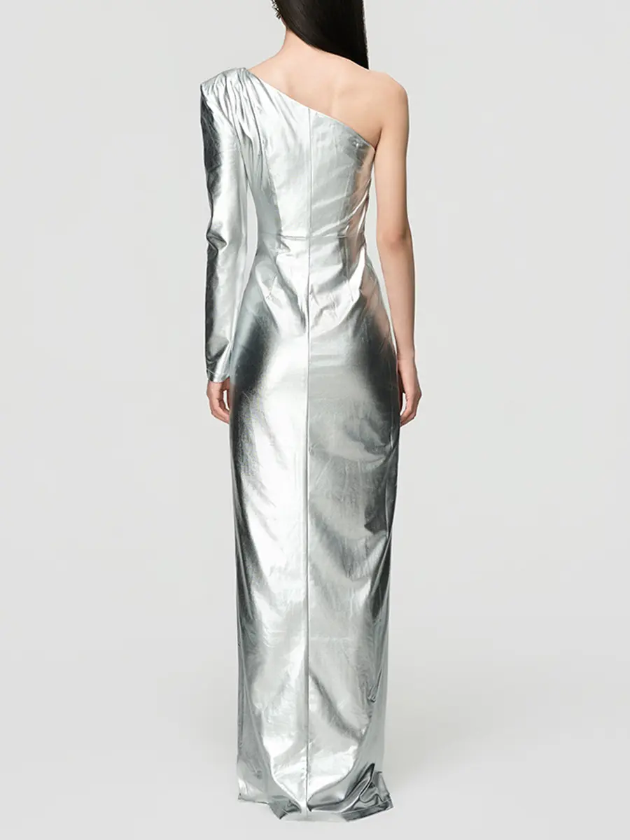 Платье однотонное Silver Boss Lady Dress