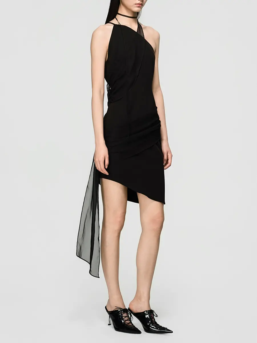 Платье однотонное Silky skin