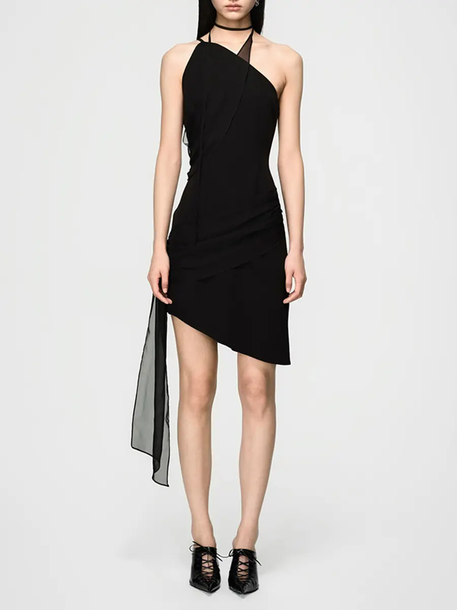 Платье однотонное Silky skin