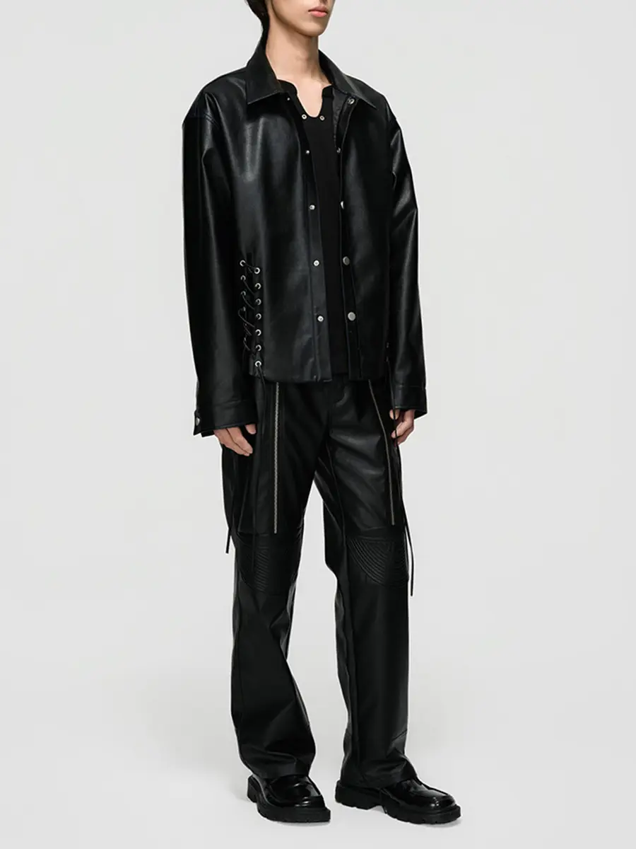 Куртка из экокожи The lost boy