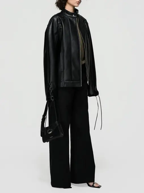 Куртка из экокожи The Nightshade Jacket BERHASM