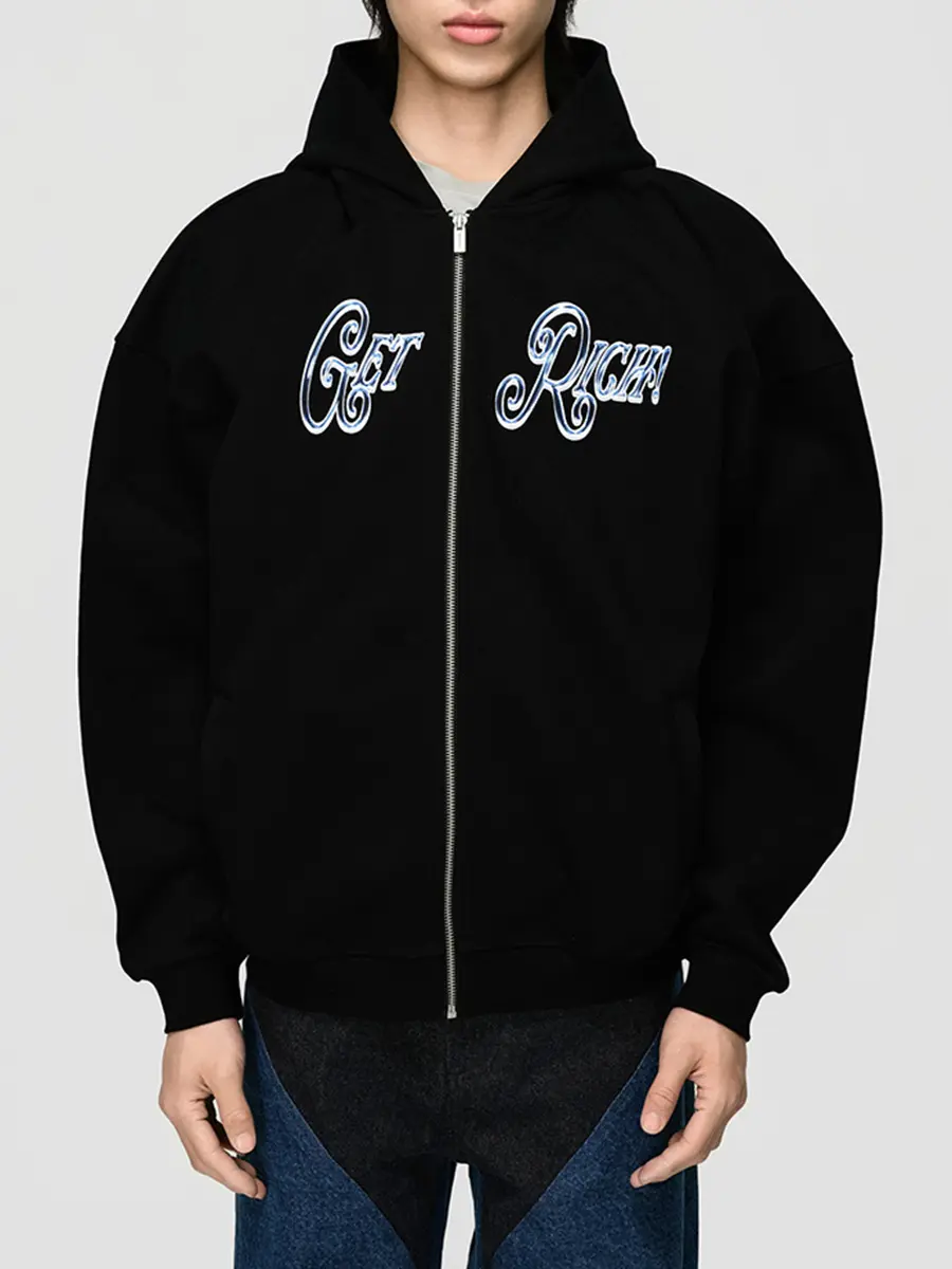 Толстовка хлопковая Hoodie Get RIch