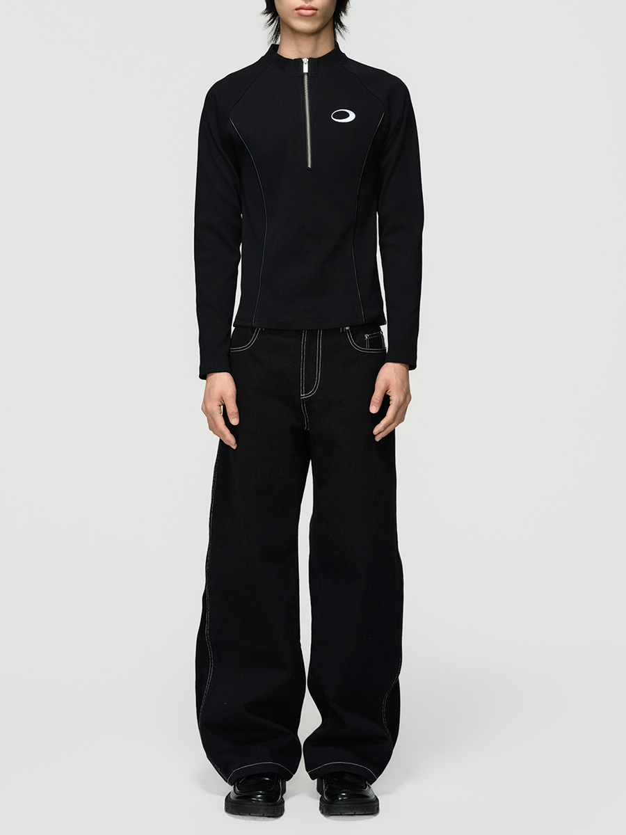 Лонгслив хлопковый Rave in the Grave