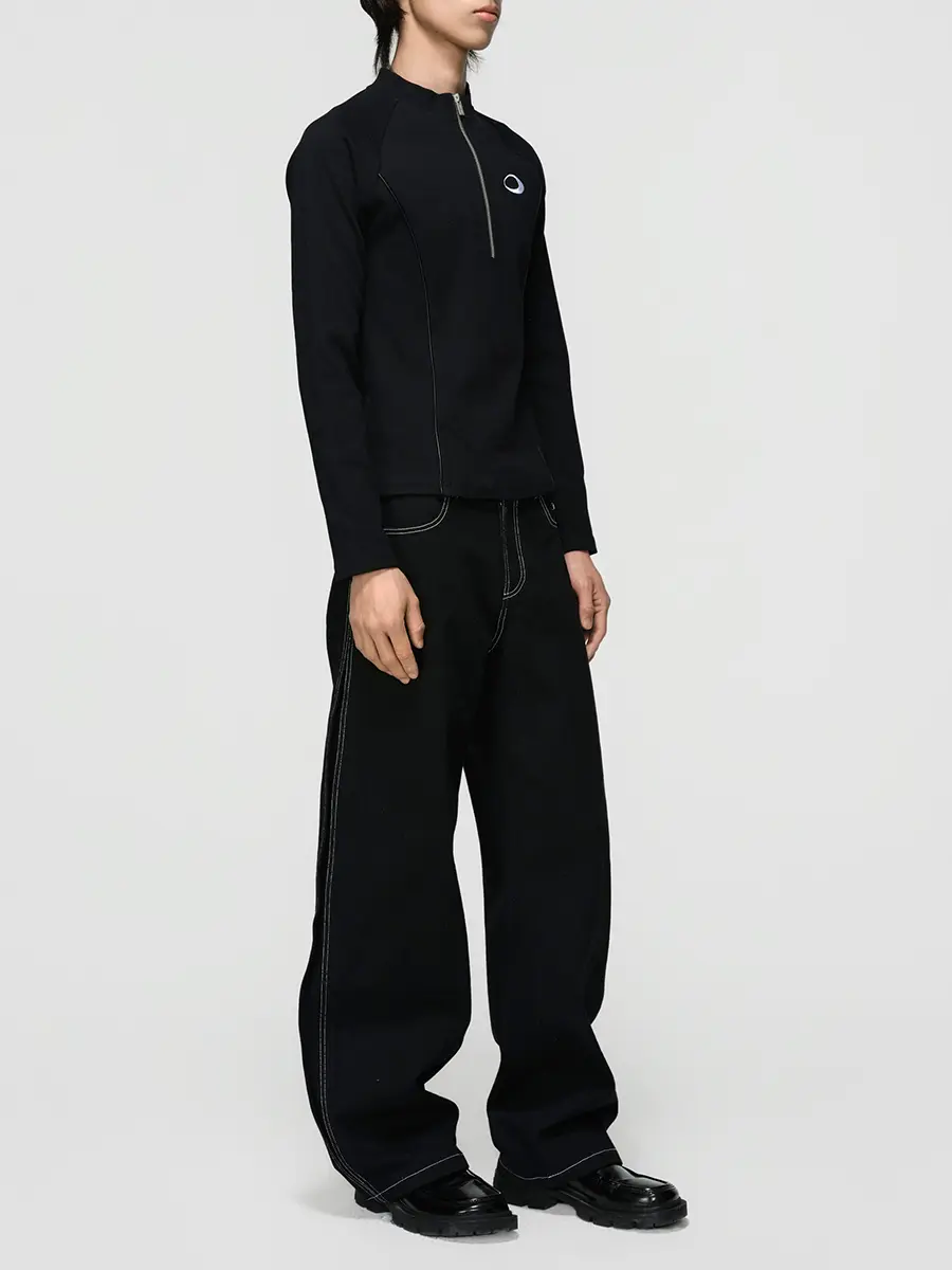 Лонгслив хлопковый Rave in the Grave