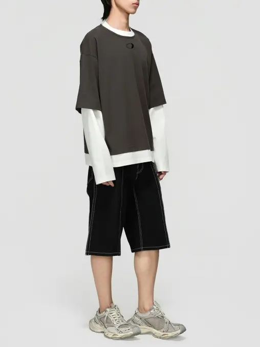 Лонгслив хлопковый Tipsy Vibes BERHASM