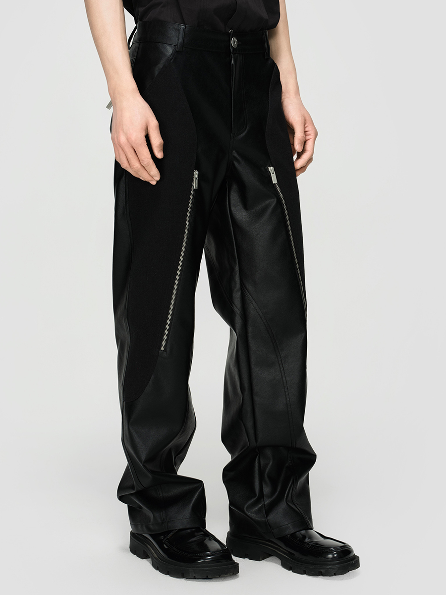 Брюки однотонные The Crow