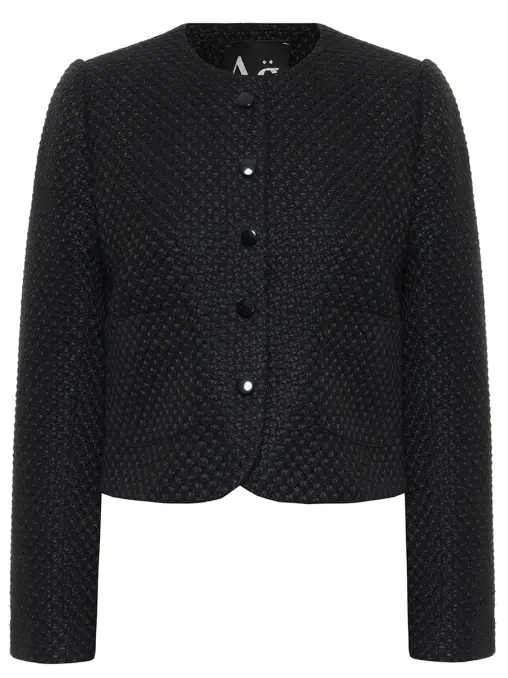 Жакет твидовый Absolute Black Tweed Jacket ARGENTUM BRAND