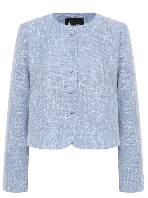 Жакет твидовый Blue Pearl Jacket ARGENTUM BRAND
