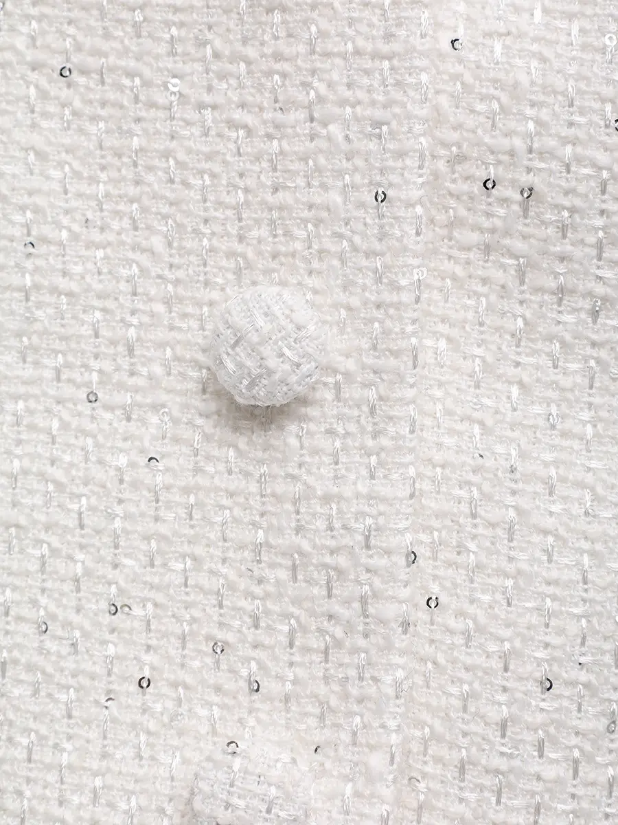 Жакет твидовый Crystal White Jacket
