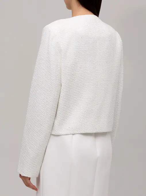 Жакет твидовый Crystal White Jacket ARGENTUM BRAND