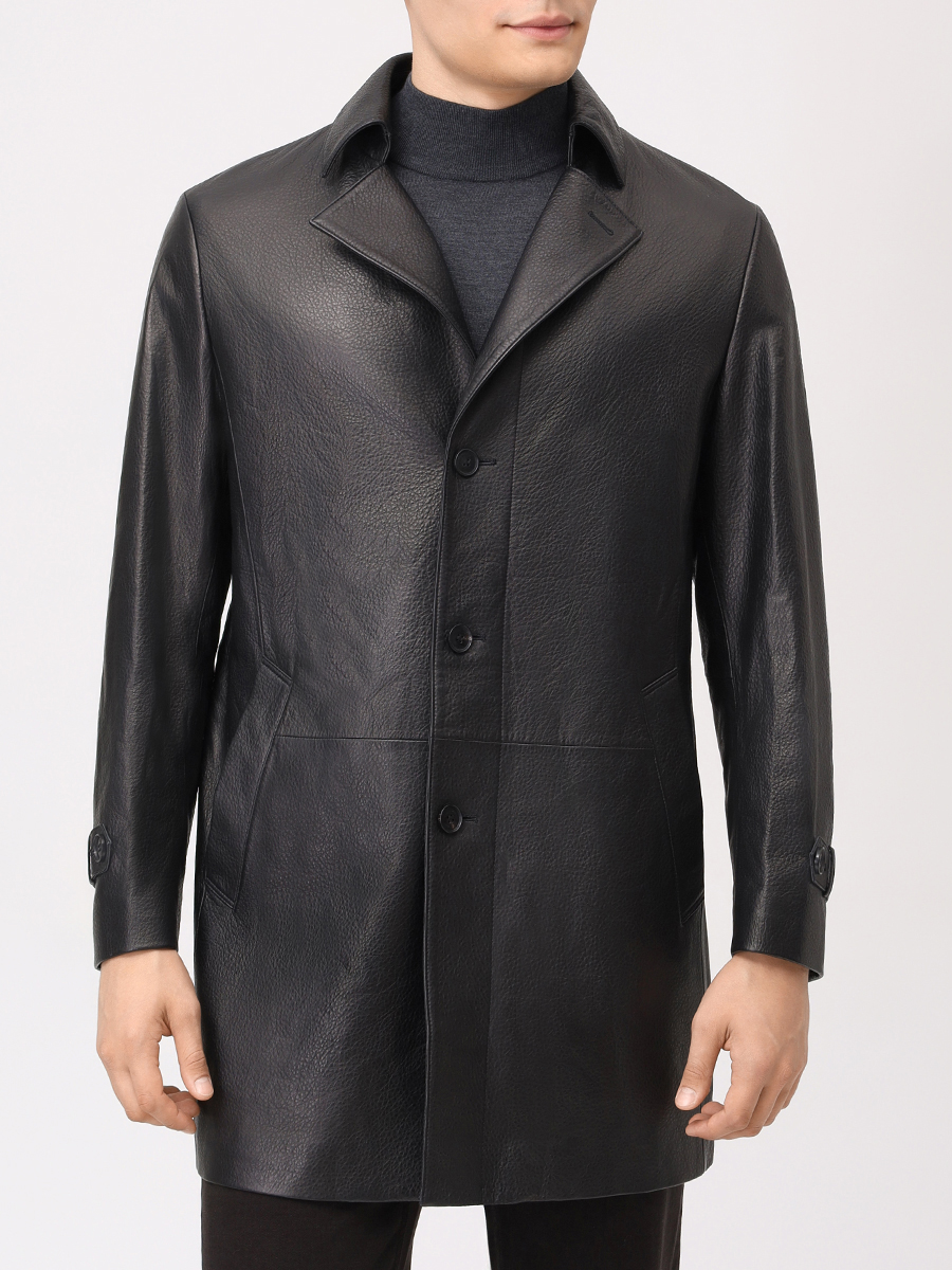 Плащ кожаный