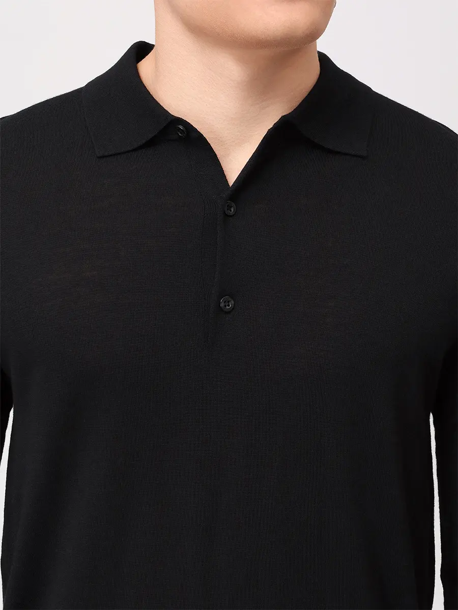 Поло шерстяное