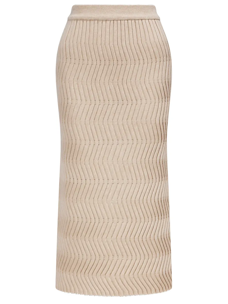 Юбка шерстяная