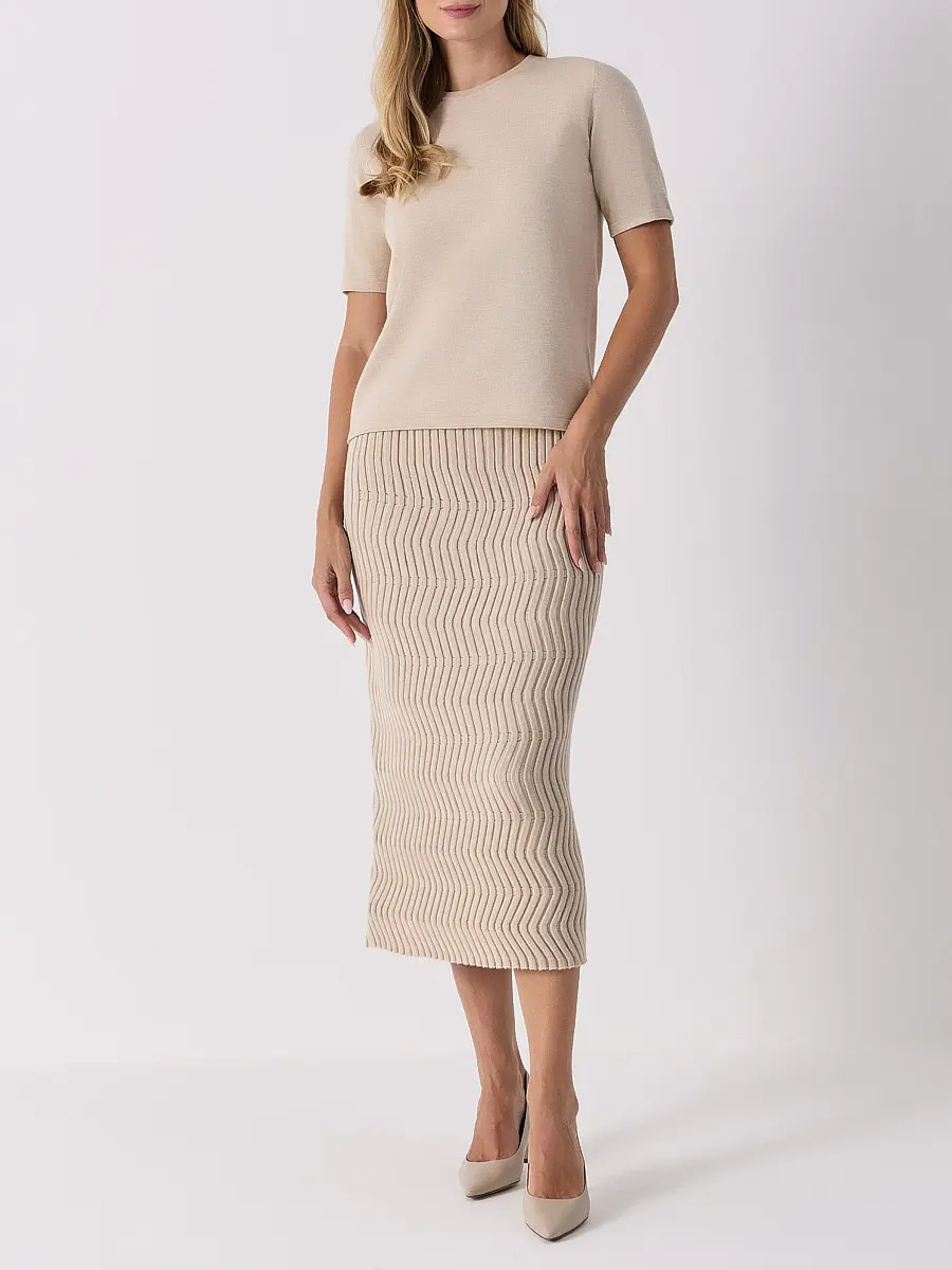 Юбка шерстяная