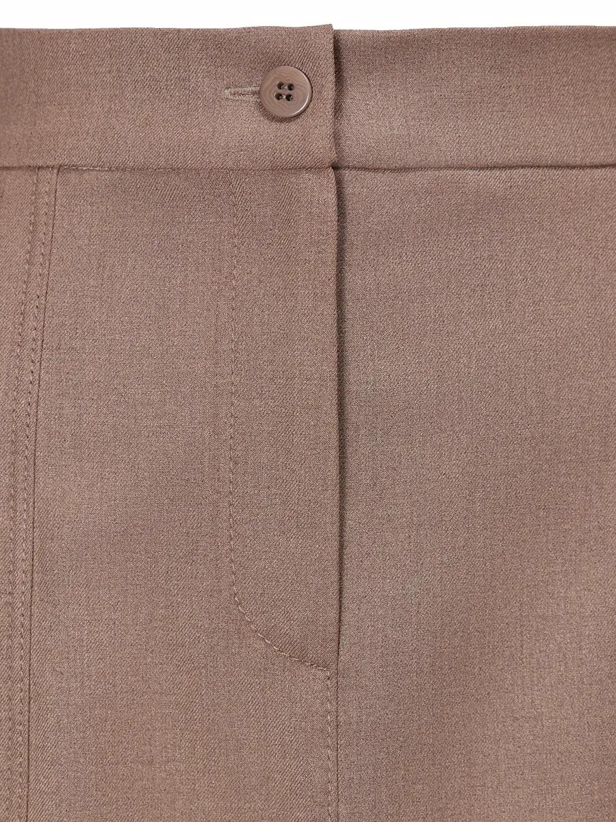 Юбка однотонная