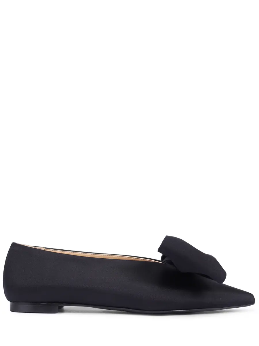 Балетки текстильные