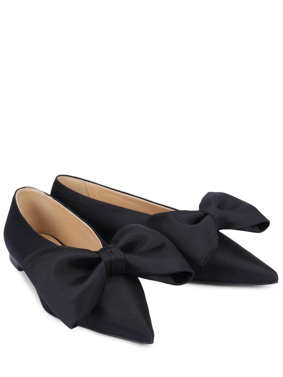 Балетки текстильные