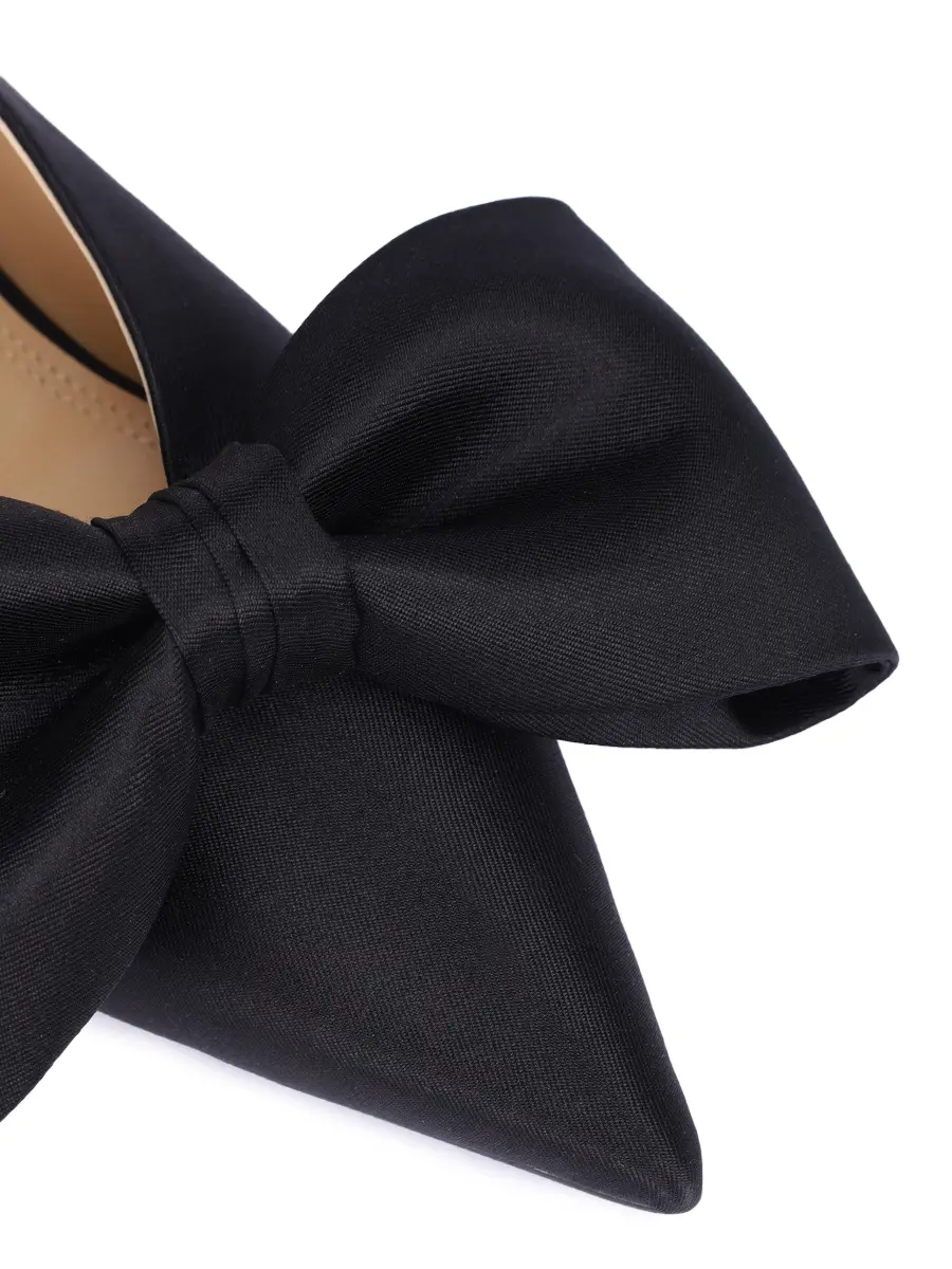 Балетки текстильные